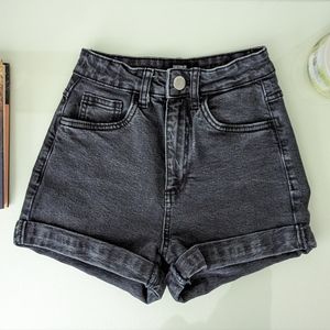 Cotton On High Rise Stretch Denim Shorts